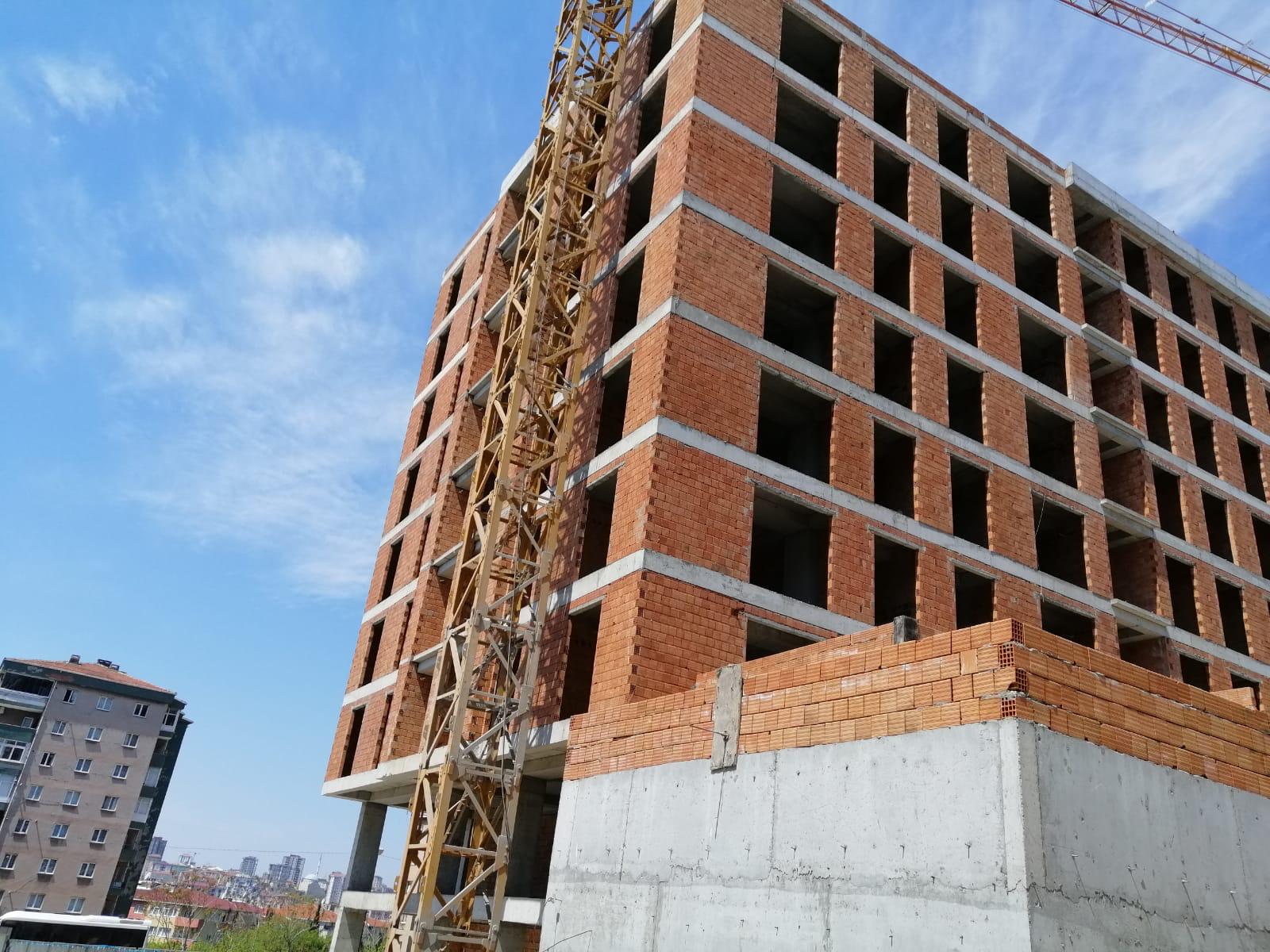 Betonarme yapı detayı